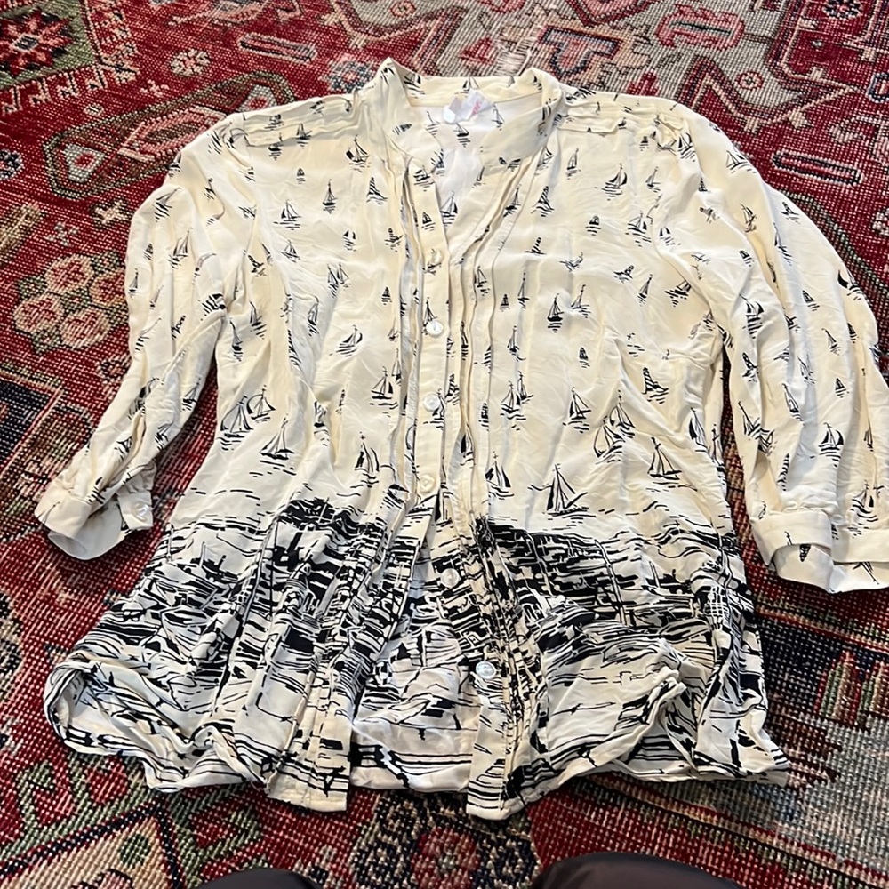 Parker silk blouse